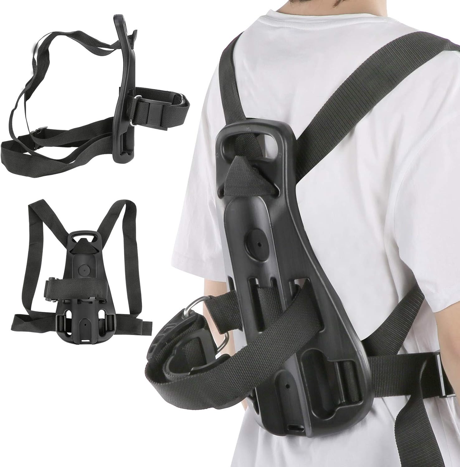 Diving Tank Backpack, Scuba Tank Holder, Adjustable Single Oxygen Bottle Support Bracket, Anti Skid Portable Diving Accessories, for Diving Snorkeling Lovers