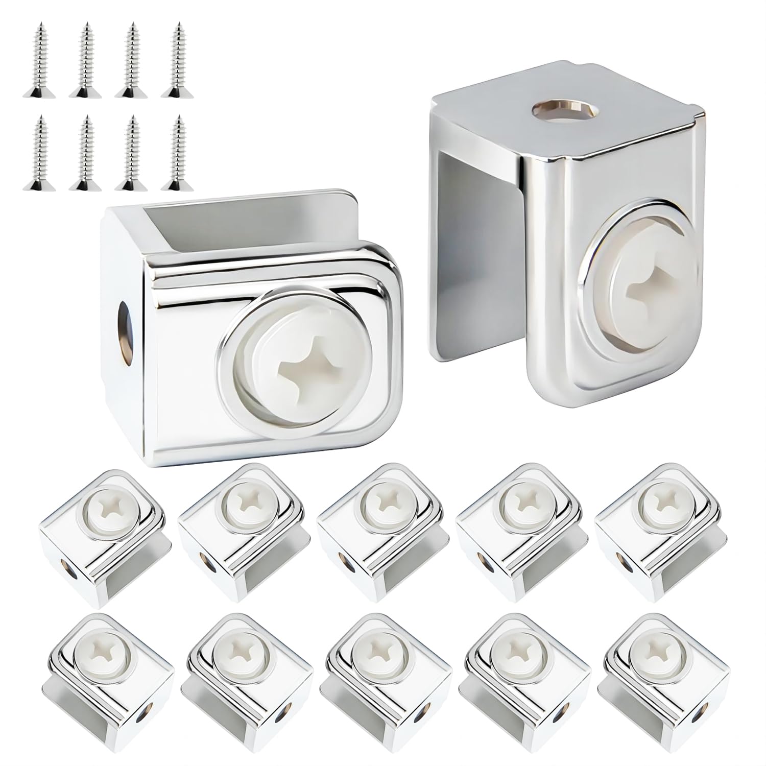 Glass Shelf Clips - Secure Your Glass Shelves -10