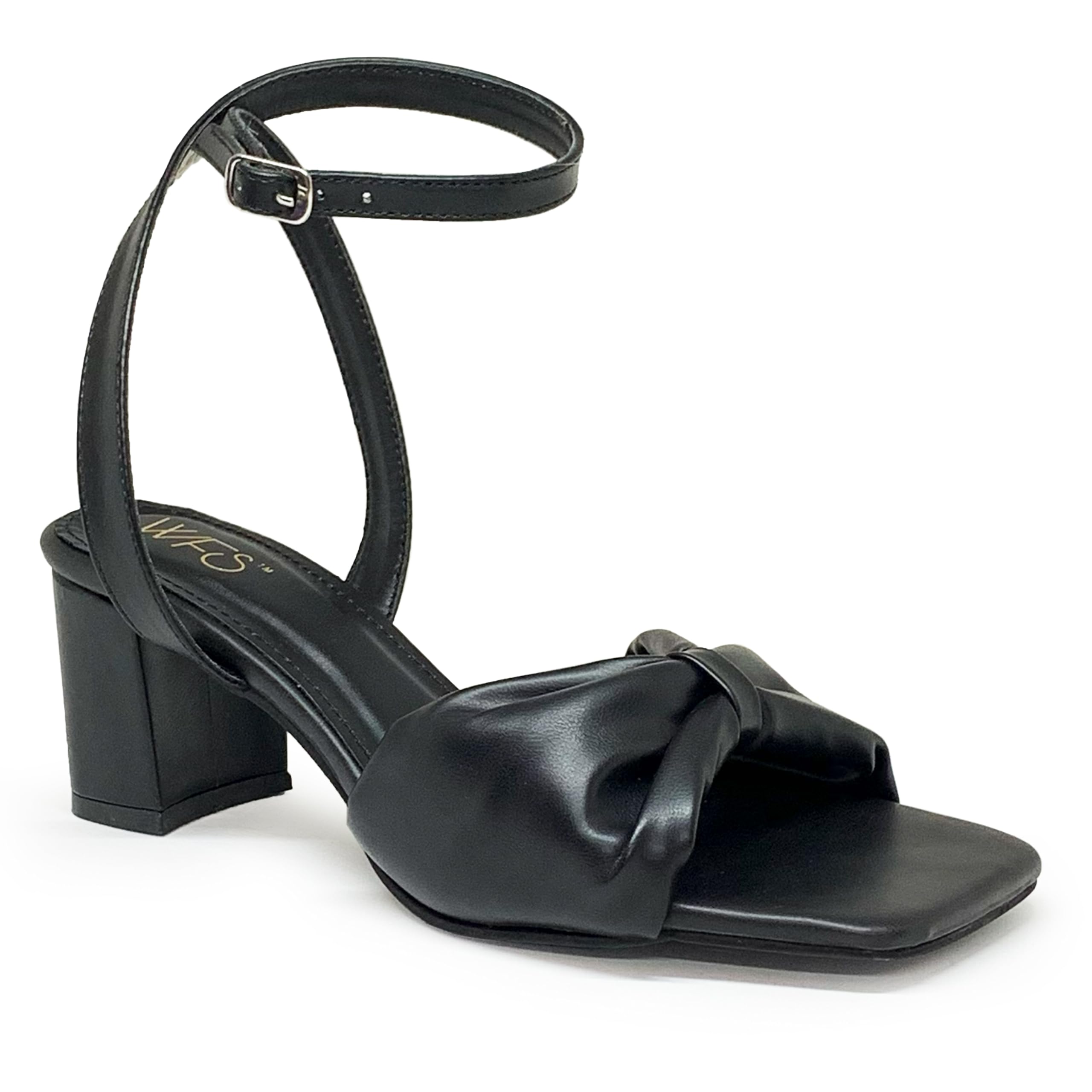 WFS Women 2.5 Inch Block Heels Party Sandal,Black,40 (B0CZBRXYRJ) Amazon Price History, Amazon Price Tracker