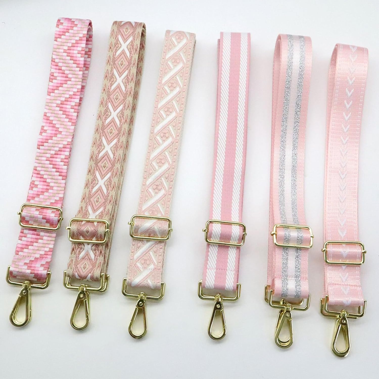 Adjustable Purse Strap - 1.5" Wide Handbags, Camera, Guitar, Phone & Crossbody Bag Replacement Shoulder Straps(Gold Hardware) - Image 5