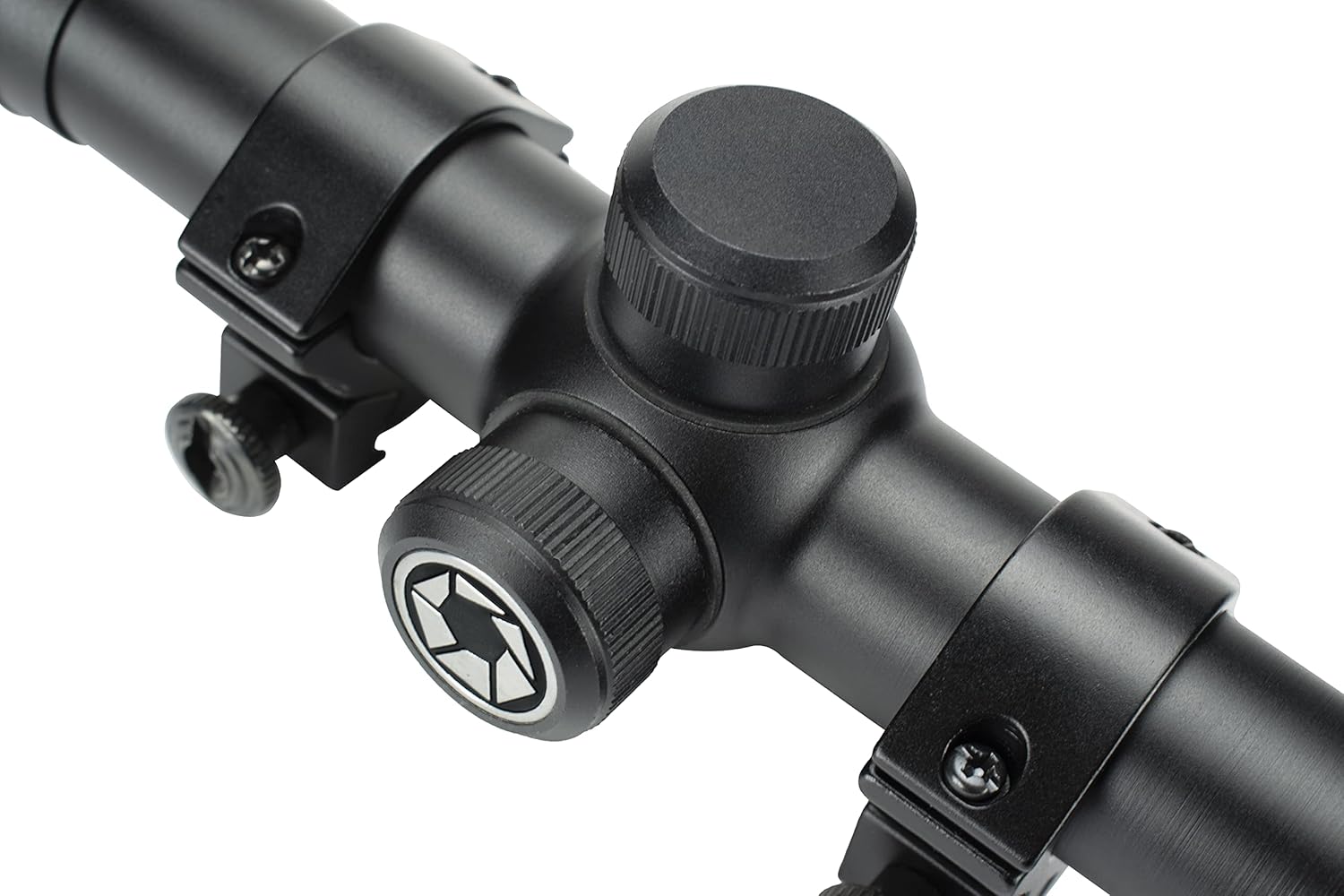 Barska Crosshair Reticle Rifle Scope for .22 Plinking & Rimfire Rifles - Optimal Precision with Rings for Shooting, Hunting, Target Practice