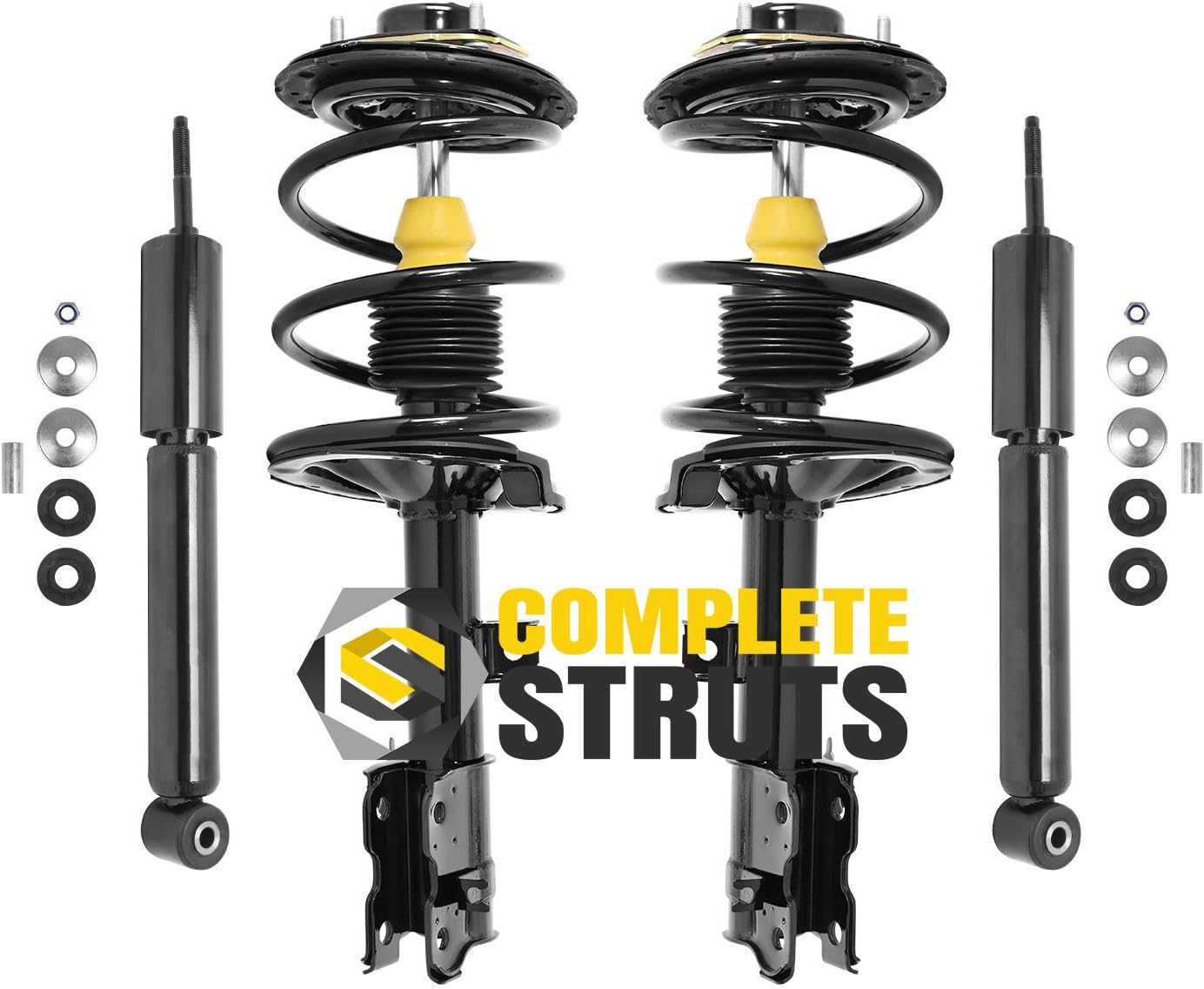 Struts,OCPTY Rear Shocks Absorbers for Nissan Fit for 2003