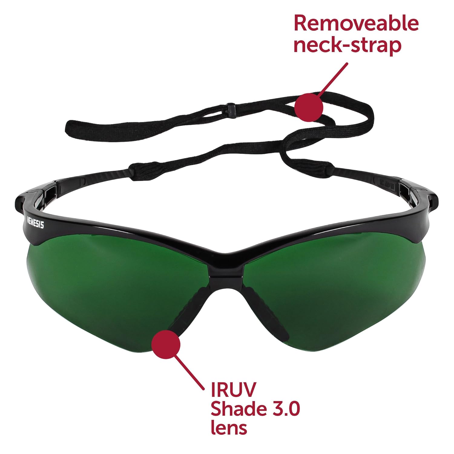 Tech Deals 🔥 KleenGuard (formerly Jackson Safety) V30 Nemesis Safety Glasses (25692), IRUV Shade 3.0 Lenses with Black Frame, 12 Pairs / Case Get Special Price KleenGuard (formerly Jackson Safety) V30 Nemesis Safety Glasses (25692), IRUV Shade 3.0 Lenses with Black Frame, 12 Pairs / Case