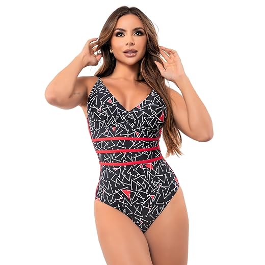 Maiô Feminino Frente Única Elegante com Bojo Removível