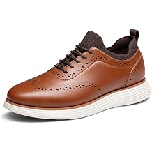Bruno Marc Mens MaxFlex Dress Sneakers Oxfords Casual Wingtip Brogue Shoes