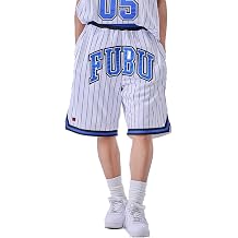 FUBU Mens Womens Basketball Shorts Basketball Shorts Fam-61509