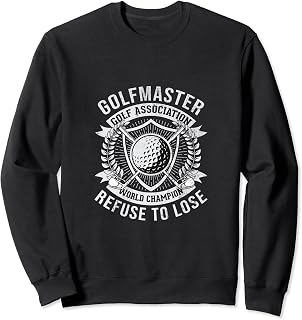Golf Gift for Club Kids Master Champion Golfing Coach Sweatshirt