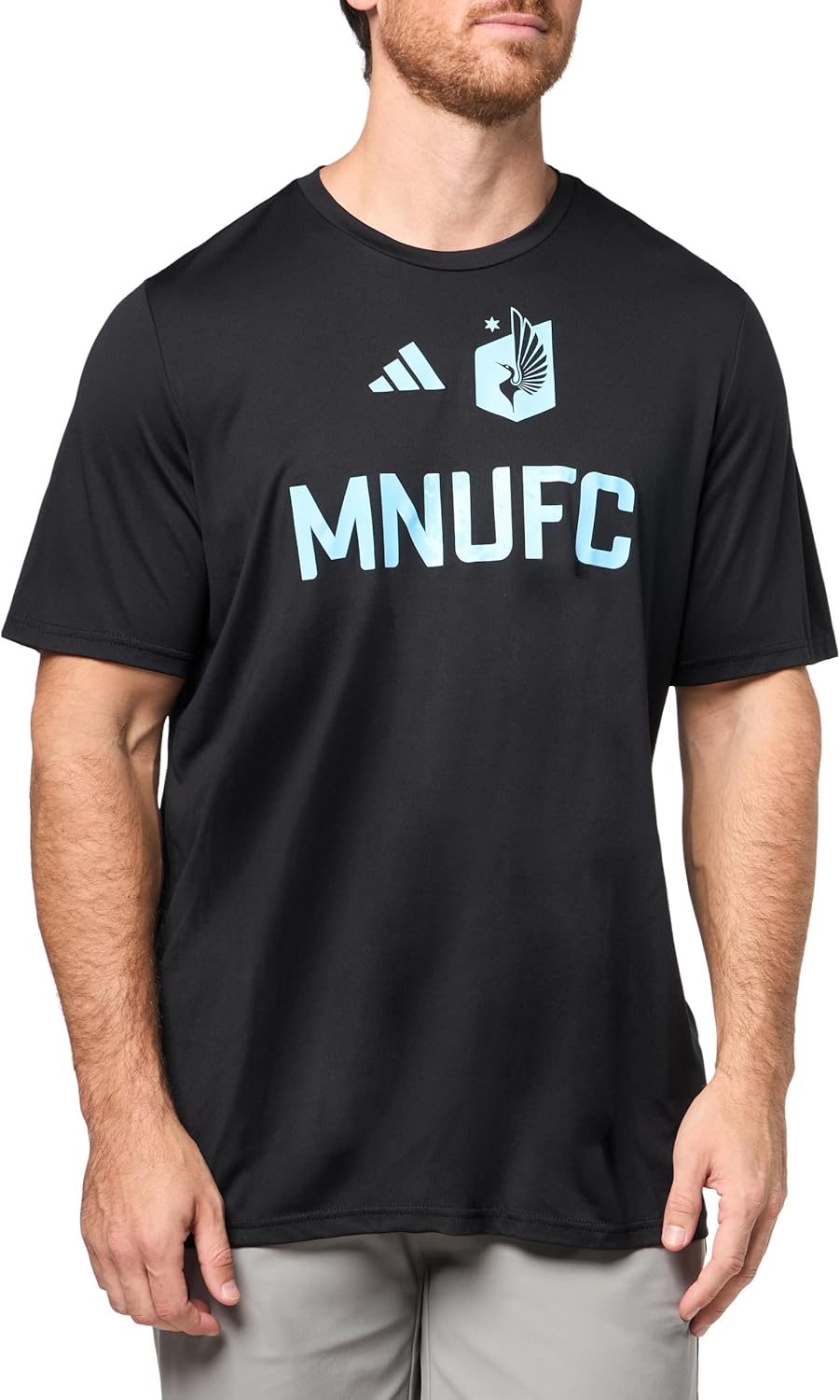 adidas Men's Minnesota United Fc Pre-Game Short Sleeve T-Shirt