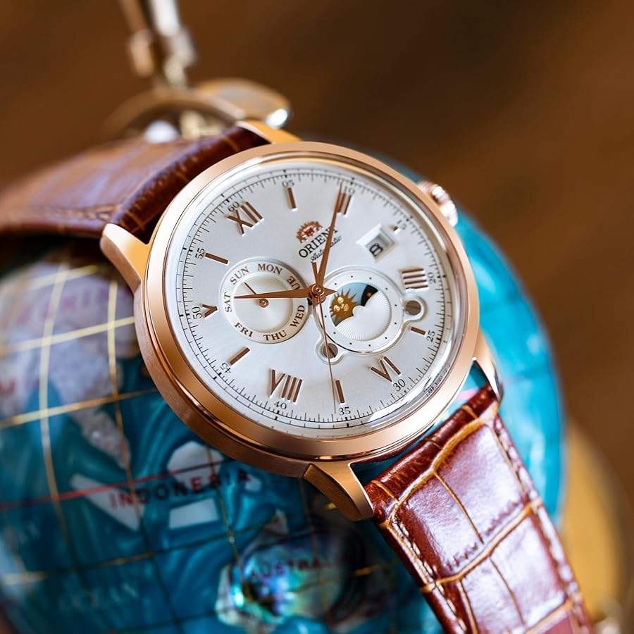 Amazon.co.jp: [オリエント]ORIENT Bambino バンビーノ SUN&MOON サン  