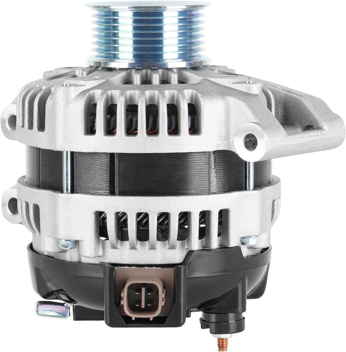 New Alternator for Acura Tsx 2004-2008, Honda Accord 2.4L 2003-2007, Element 2.4L 2003-2011, CRV 2007-2011, Civic 2L 2006-2011, Csx 2006-2008, 105Amp S7 12V CW, 31100-RAA-A01, 13980N