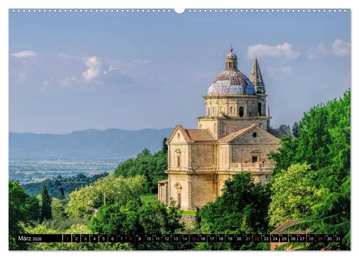 Kirchen in Italien (hochwertiger Premium Wandkalender 2026 DIN A2 quer), Kunstdruck in Hochglanz: Einige der schönsten Kirchen Italiens (CALVENDO Orte)