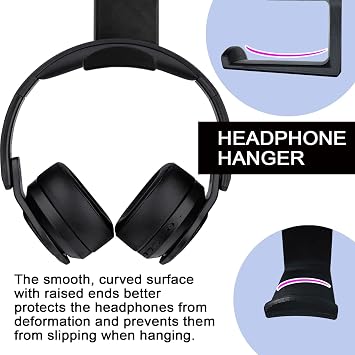 デスク下ヘッドホンハンガースタンド SteelSeries Arctis Nova Pro ワイヤレスベースステーション用 ドック付き Arctis Pro ワイヤレス NOVA 磁気マウント Secretlab Magnus バージョン ヘッドホンハンガースタンド