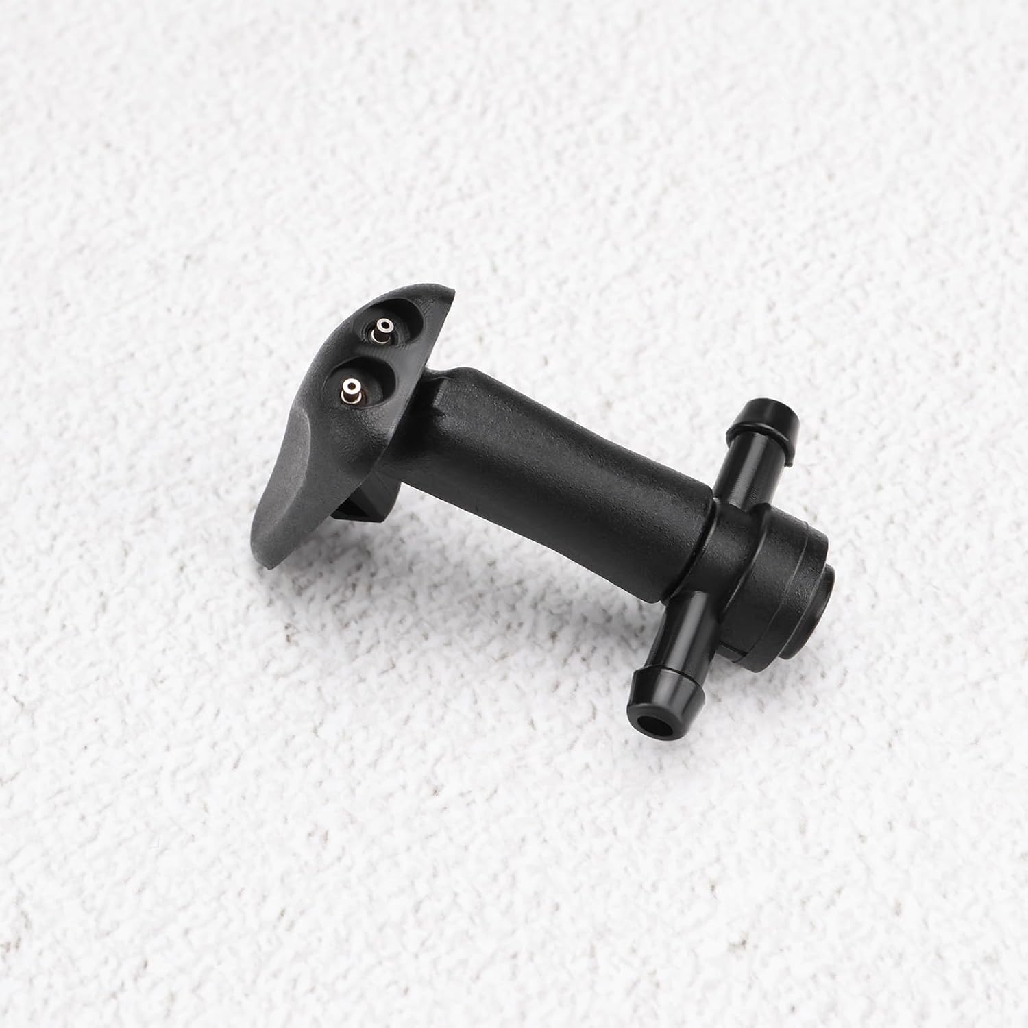 ECSiNG 3pcs Car Wiper Windshield Nozzle Set Including Two-Way Straight One-Way Left 12778850 12778849 Compatible with Saab Sports 9-3 2003-2011