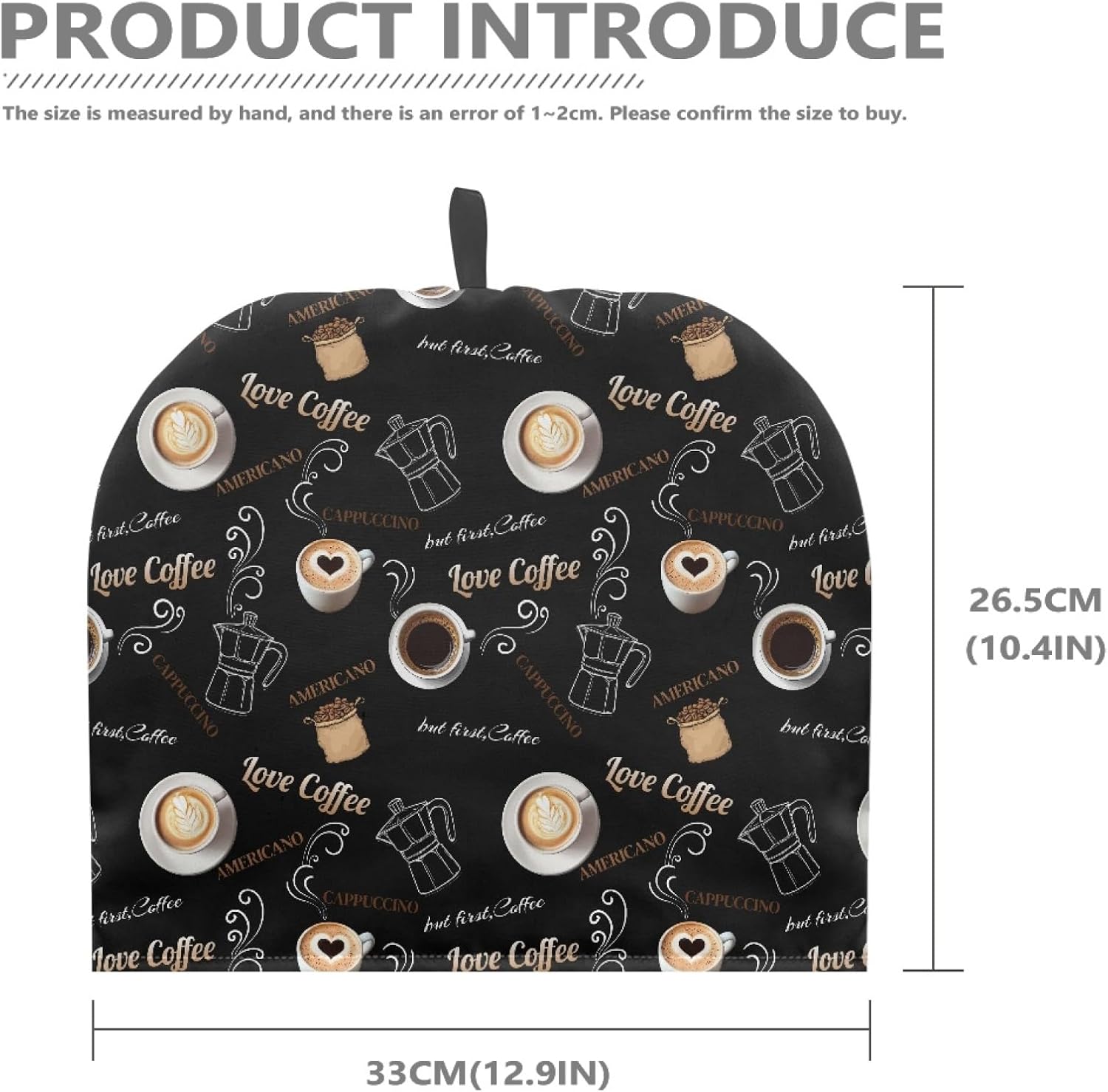 Coffee and Tea Cozy for Teapot - Durable Insulated Large Pot Decor - Lightweight Dome Shaped Cosy for Keeping Warm