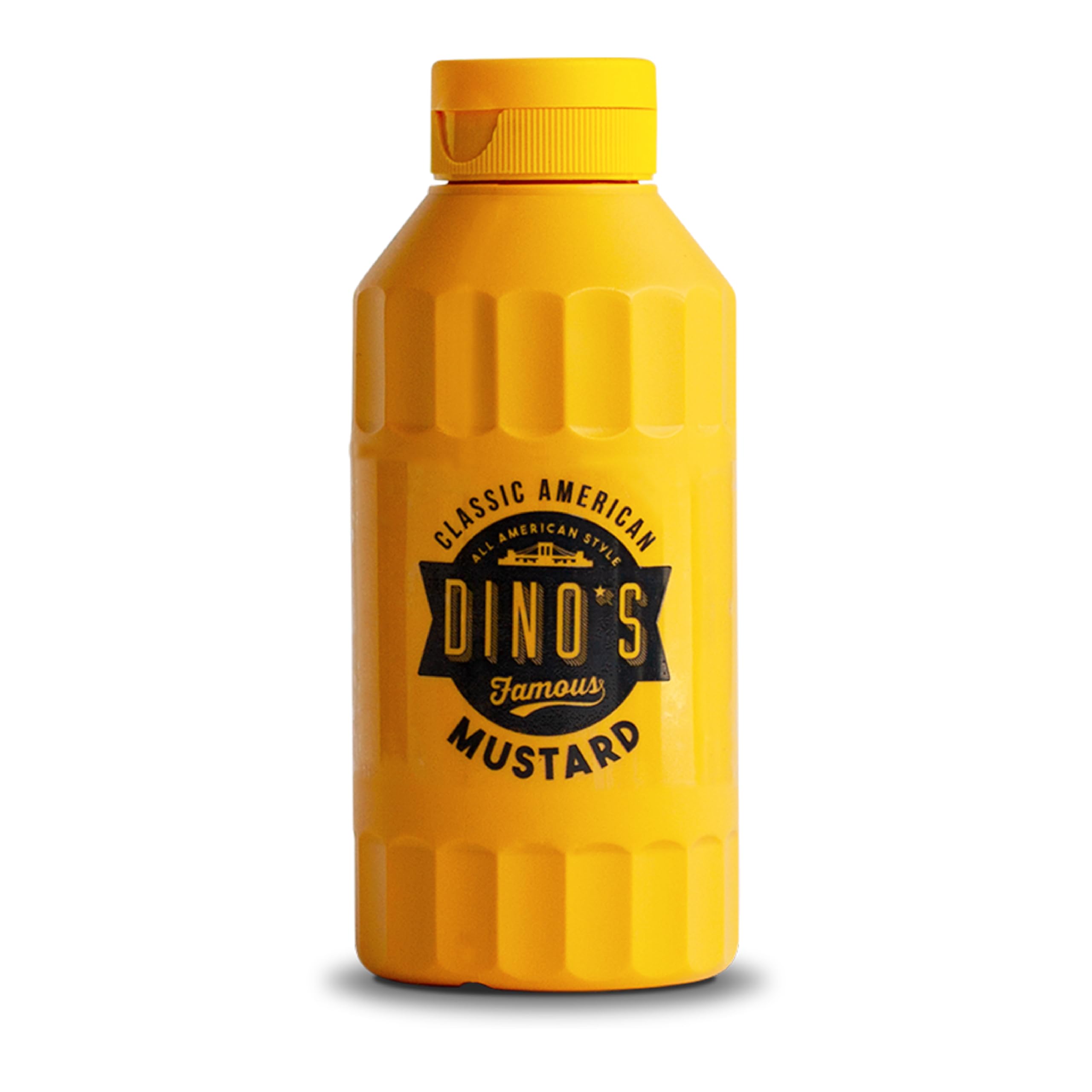 Dino's Famous Classic American Mustard 12 x 250 g
