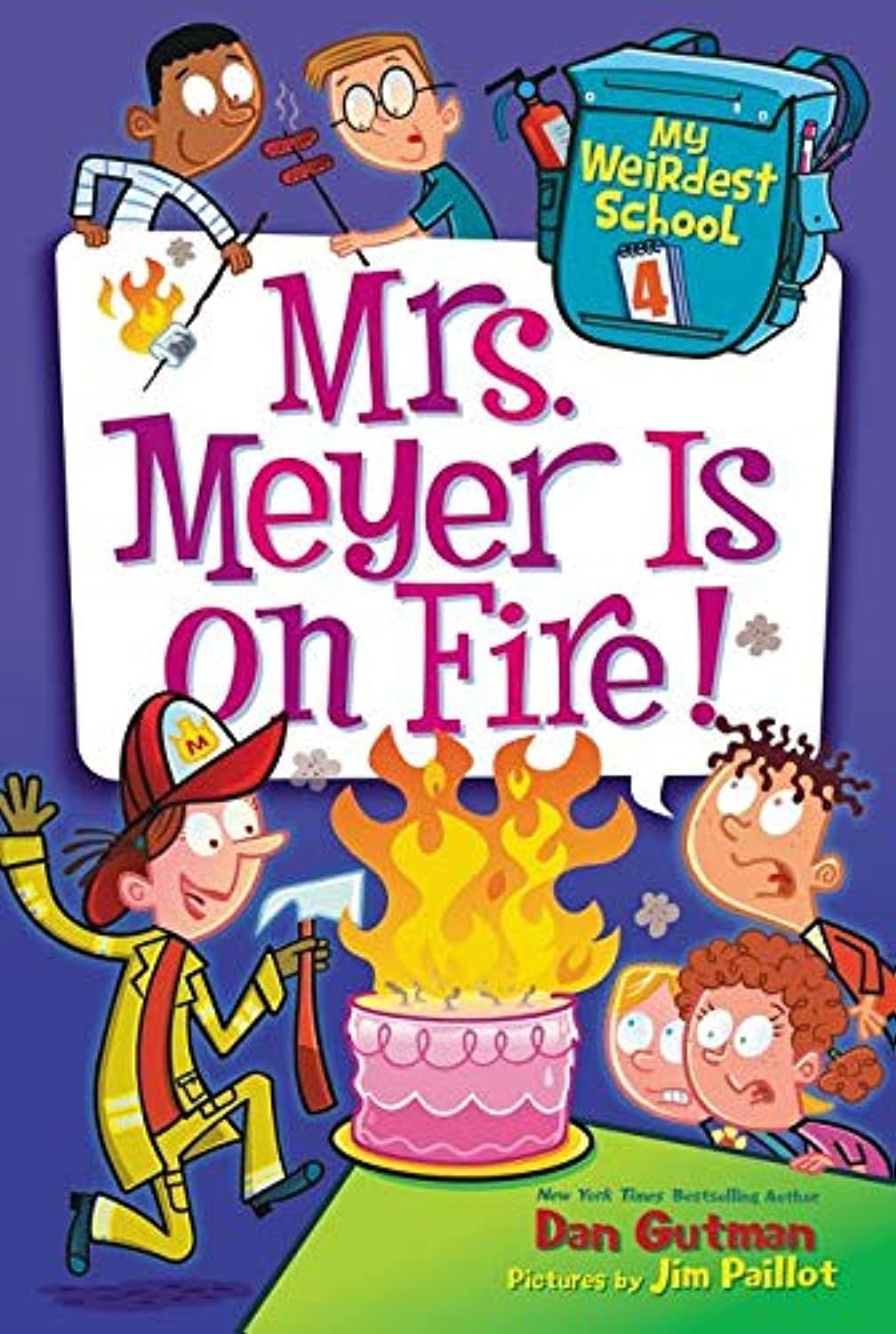 My Weirdest School #4: Mrs. Meyer Is on Fire! Paperback – February 16, 2016