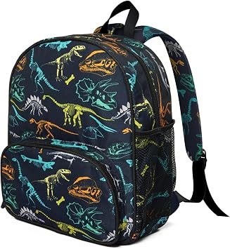 Toddler Backpack for Boys 3-8 Preschool Kindergarten Backpack - Cute Kids Backpacks for Boys-Dinosaur