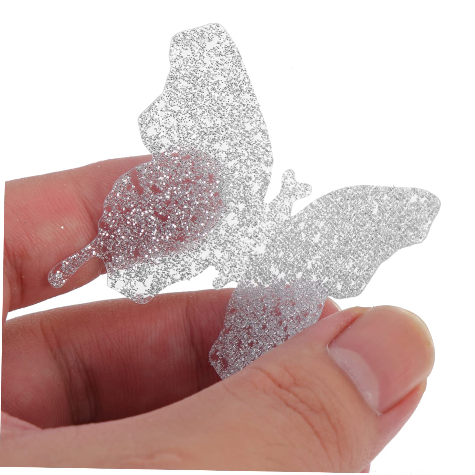 VICASKY 240stücke Schmetterlinge Wandsticker Glitzernde Wanddeko Für Kinderzimmer Hochzeiten Geburtstagsfeiern Und Feiertage Wasserfest Und Langlebig