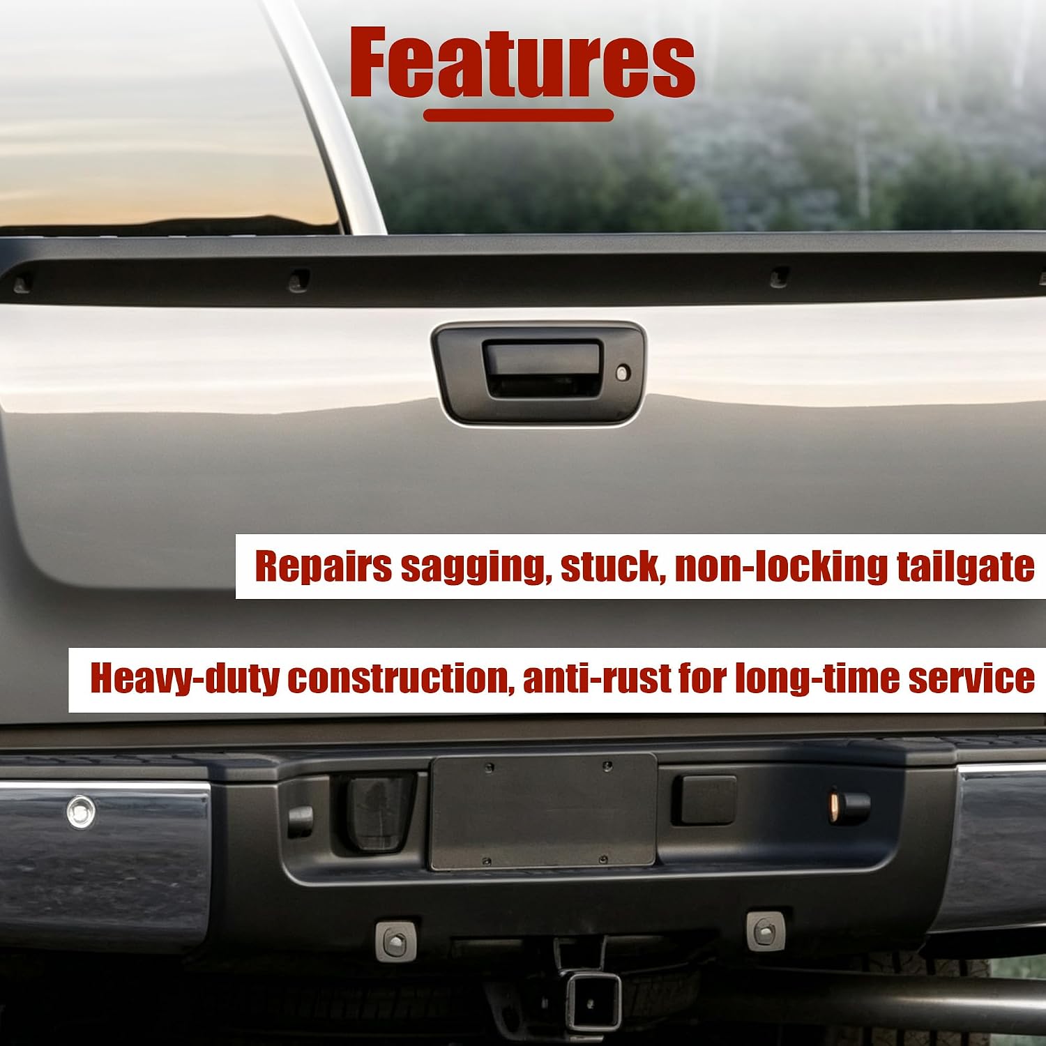 Locking Tailgate Hardware Rebuild Kit for Truck Bed Door for Chevy for GMC