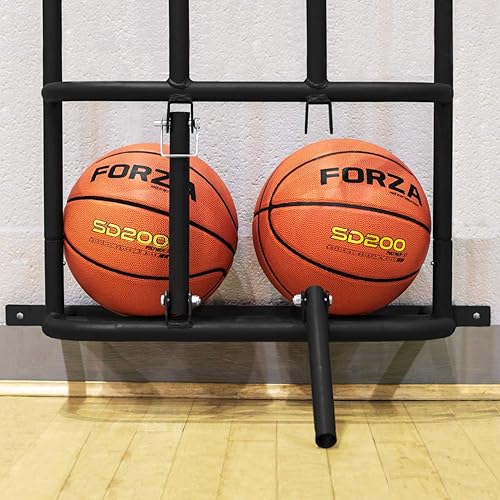 Miniatura 2 de FORZA Soporte para pelotas deportivas de pared  Soporte montado en la pared para pelotas  Almacenamiento de baloncesto y pelotas de fútbol en garaje