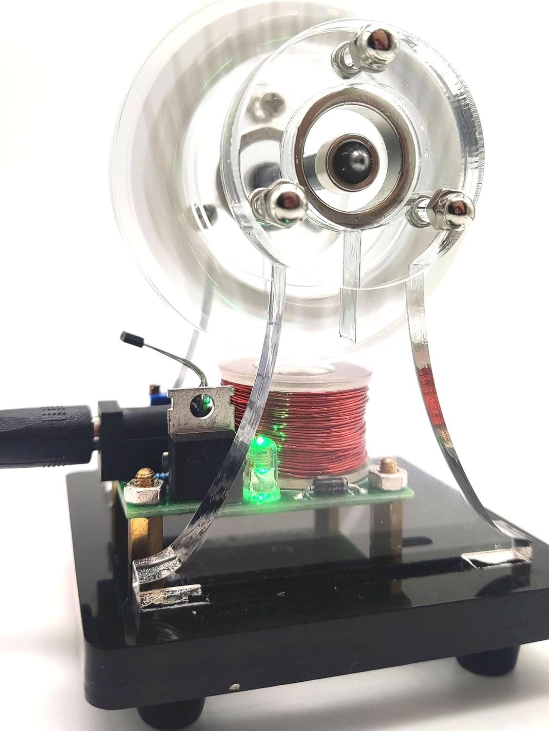 Maglev Motor Magnetic Brushless Hall Motor for Physics Teaching Sensor Lab Supplies.