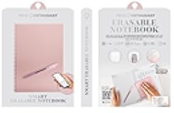 Tech Enthusiast Smart Erasable Notebook, Reusable with App, Includes Erasable Pen, Microfiber Cloth, 100 Pages