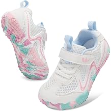 FEETCITY Wide Kids Barefoot Shoes Boys Girls Anti-Slip Kids Sport Sneakers Hiking Shoes Breathable Tennis Sneakers for Little Big Kid