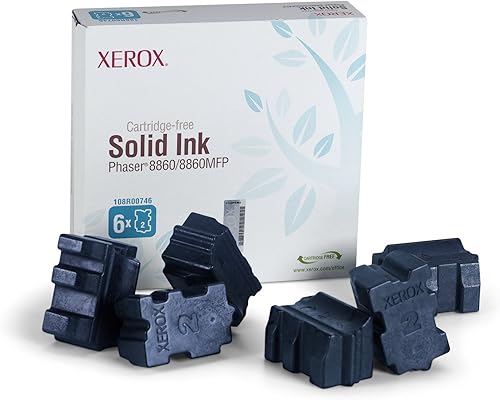Xerox Tinta sólida original, Phaser 8860/8860MFP cian (6 palos)