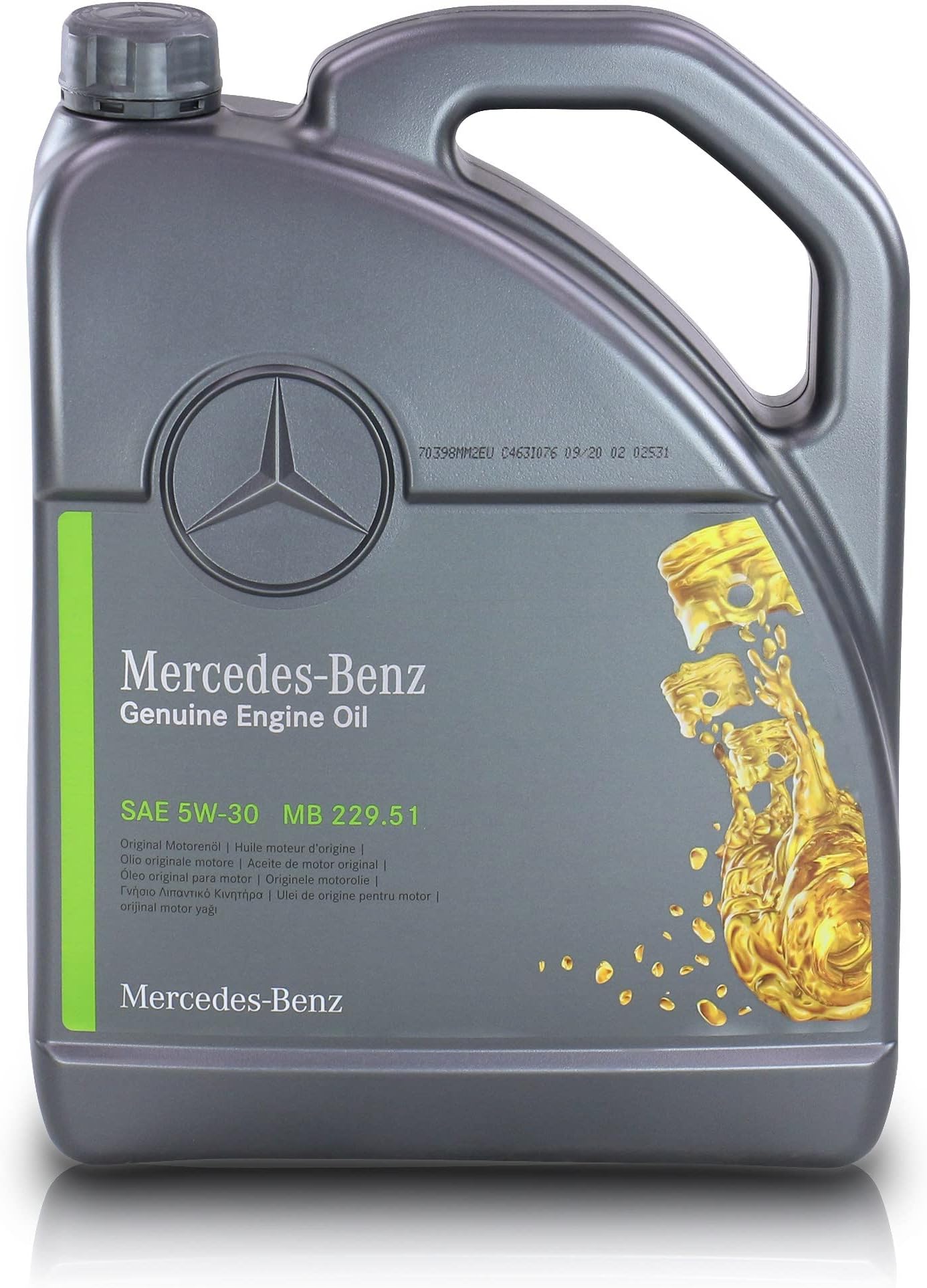 Mercedes-Benz 1 L Mercedes Benz 5W-30 MB 229.51 A000989970101 günstig