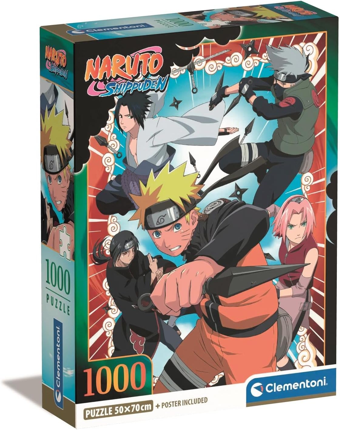 Compact 1000 pieces - Naruto Shippuden