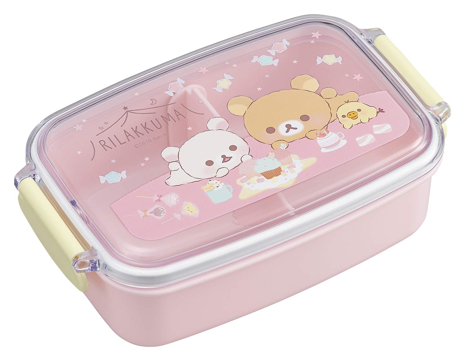 Amazon.co.jp: オーエスケー リラックマ ランチボックス(仕切付) PL-1R 