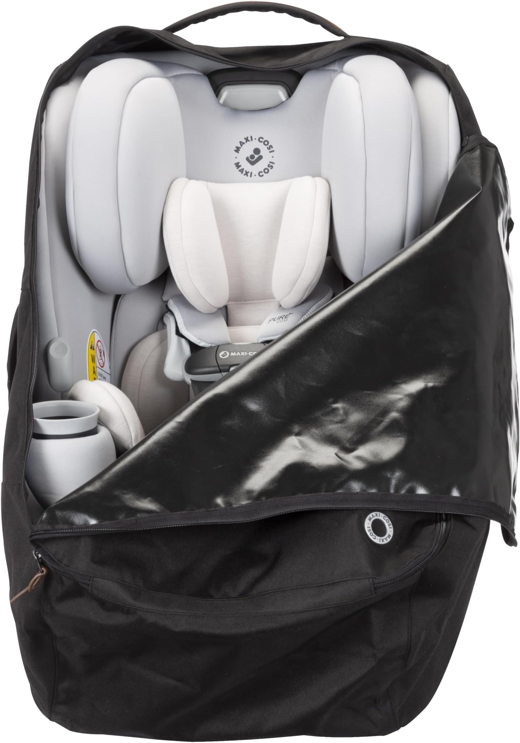 Wheeled Car Seat Travel Pack, Black
