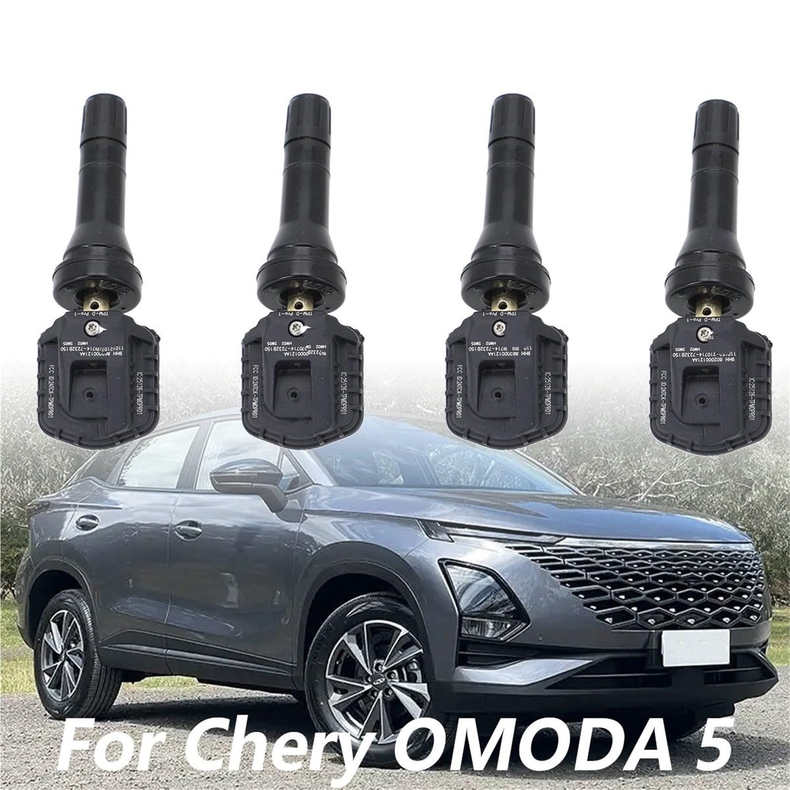 Czujnik Ciśnienia w Oponach Pasuje do Chery Omoda 5 2022 2023 2024 Tiggo 4 Pro 2021 2022 2023 2024 Tiggo 7 Czujnik ciśnienia w oponach TPMS