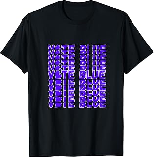 Michigan Vote Blue Democratic Voters Democrats Election T-Shirt