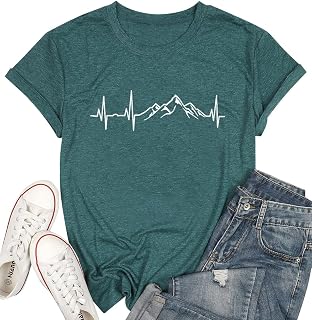 Women Mountain Adventure Workout Tanks Hiking Camping Graphic Athletic Sleeveless Funny Tee Tops