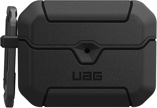 Miniatura 6 de URBAN ARMOR GEAR UAG - Funda diseñada para AirPods Pro de 3ª generación, resistente funda protectora de grado militar a prueba de caídas con clip de