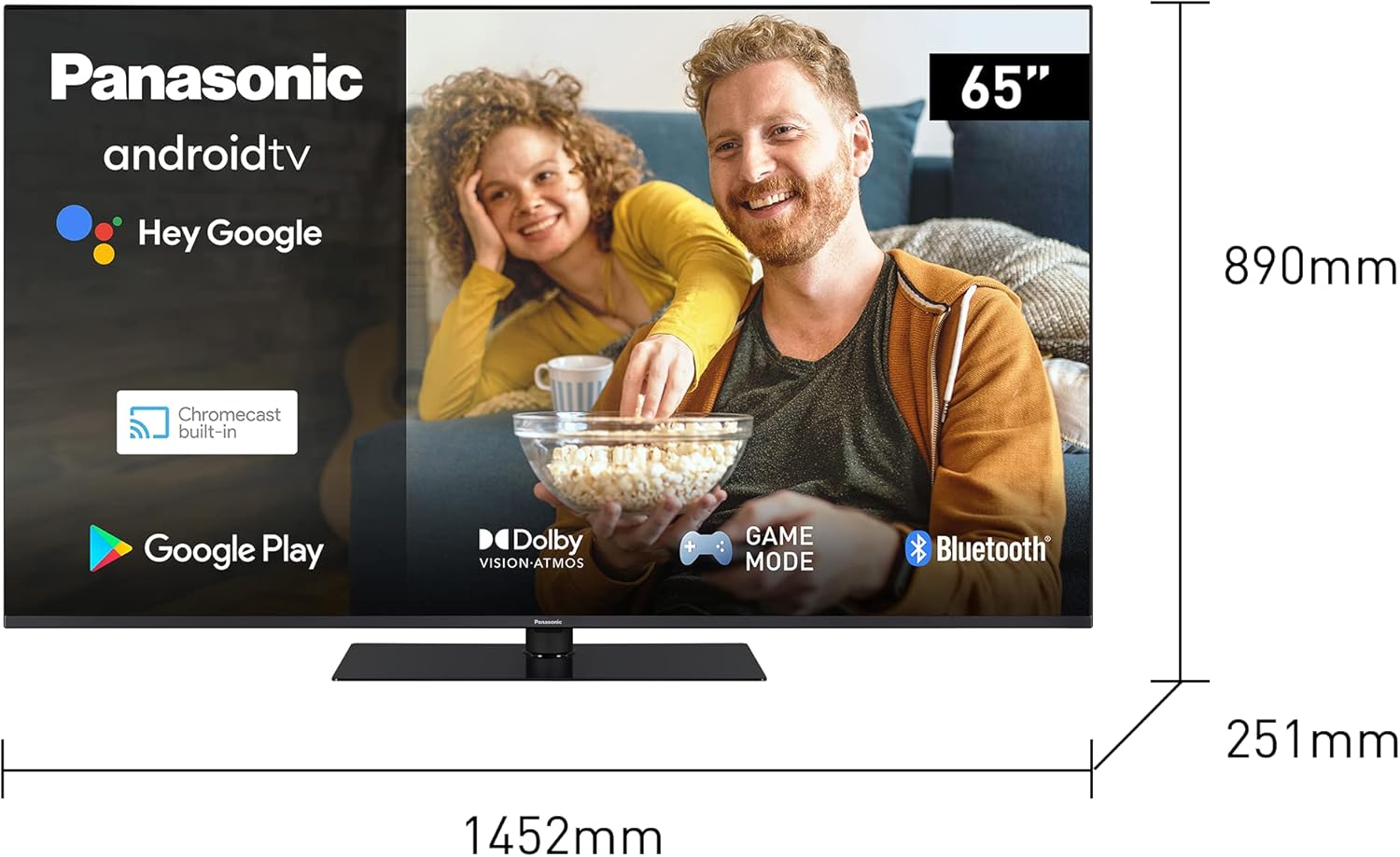 Smart TV Panasonic Corp. TX65LX650E 65 4K ULTRA HD LED WIFI