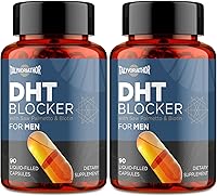 Vista 7 de DHT Bloqueador para hombres con palma enana americana y biotina, fórmula para el crecimiento del cabello en cápsulas rellenas de líquido