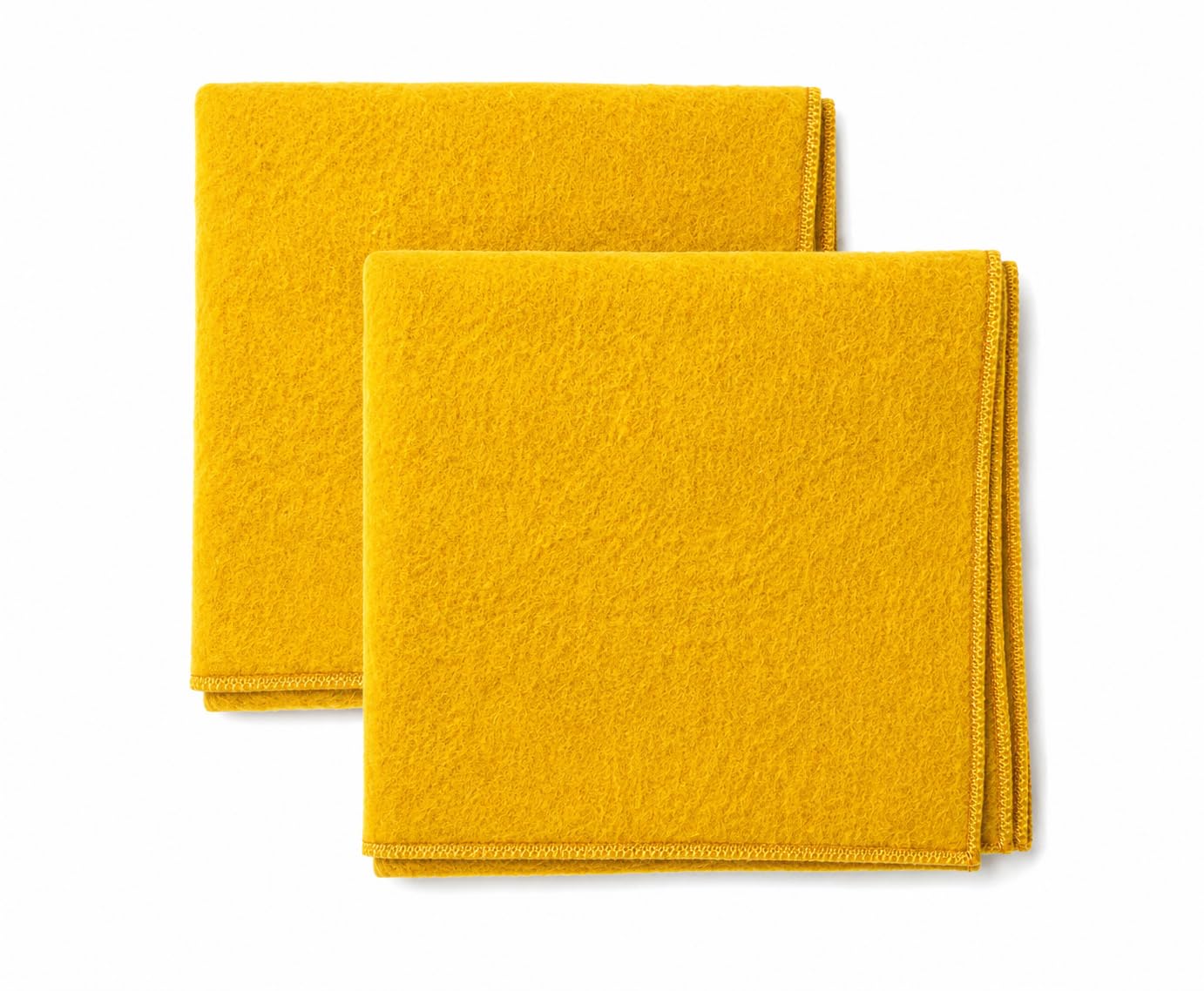 Yellow Woolen Aasan - Premium Wool Handcrafted Perfect Mat for Meditation & Prayers - Soft, Comfortable (Pack of 2 Aasan) (Size 24 x 30 Inch) PATITPAVAN-image-13