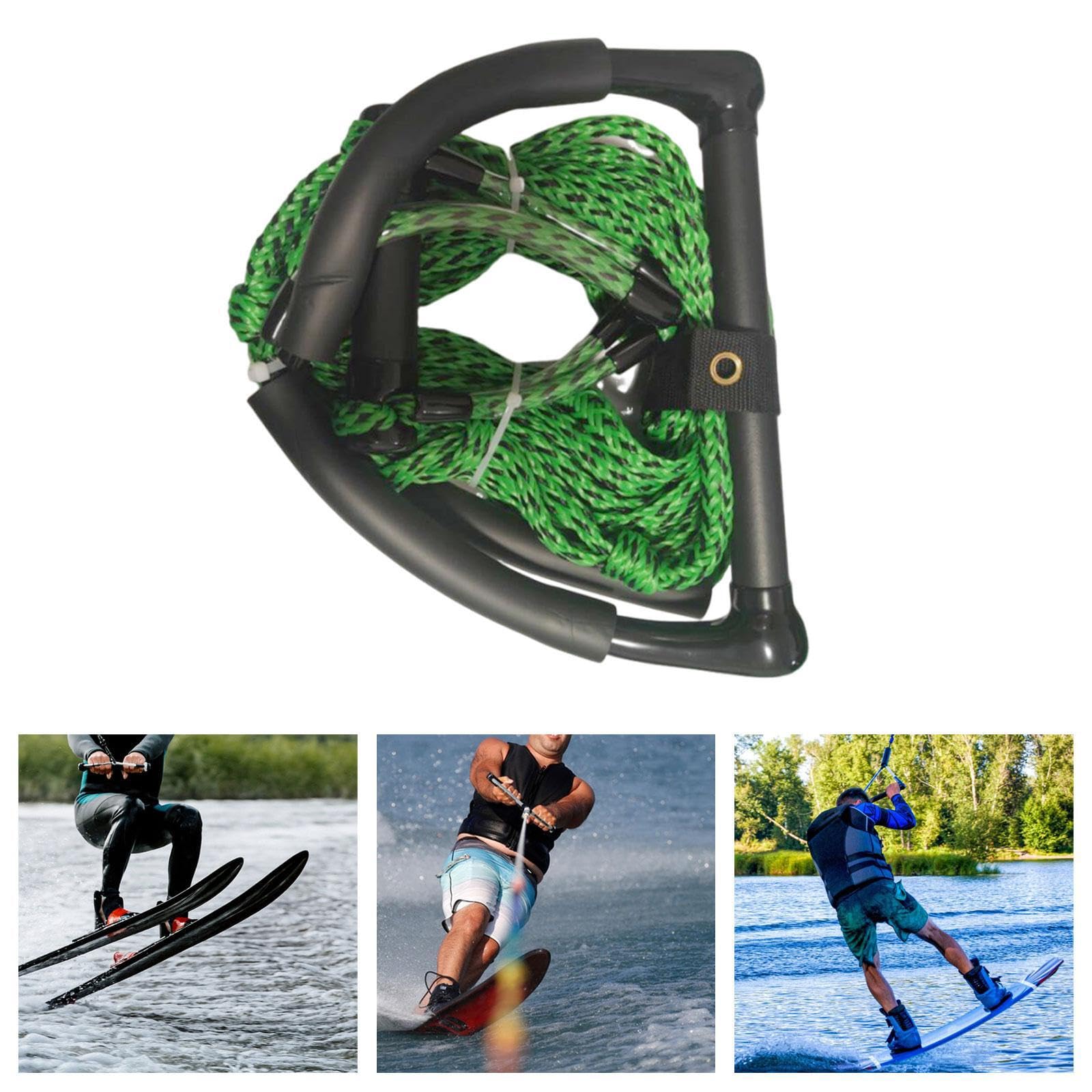 Hochleistungs Wasserskiseil 23 m, robust und mit komfortablem Griff, ideal für Surf und Wakeboard Abenteuer, komfortabler Griff, multifunktional im Wassersport