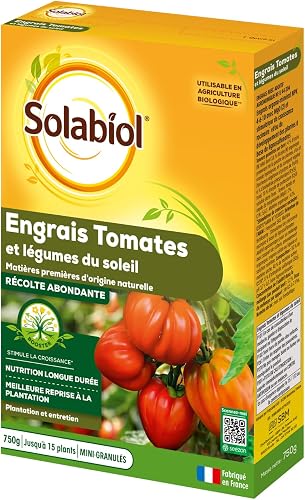 Engrais Tomates & Légumes Du Soleil SOLABIOL