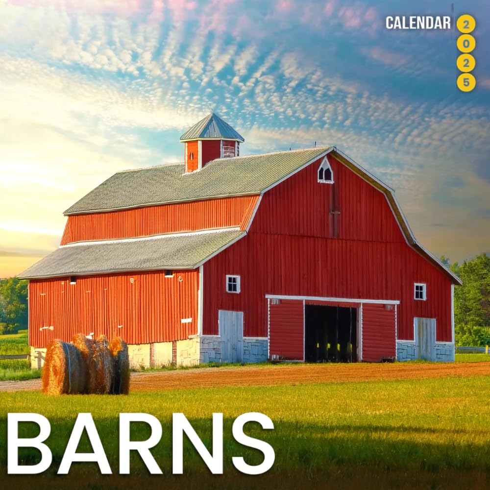 Barns Calendar 2025 Cefalo Books Amazon.ca