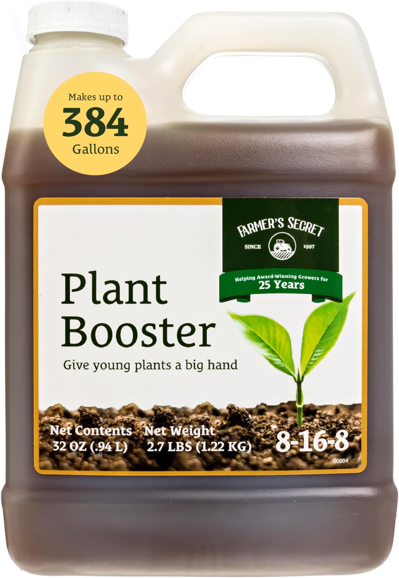 Monty's Plant Food Company 32 oz Plant Vantage Premium Growth Fertilizer(503320