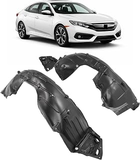 HECASA Fender Liner Compatible with 2016-2019 Honda Civic