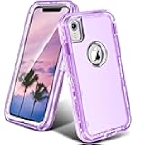 Case Compatible with iPhone XR, Heavy Duty Shockproof Anti-Fall Clear case