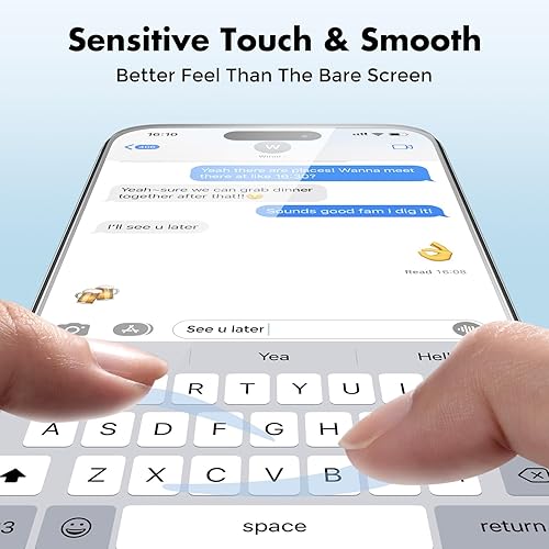 Miniatura 8 de UNBREAKcable Paquete de 3 protectores de pantalla para iPhone 15, vidrio templado doble inastillable marco de fácil instalación dureza 9H 99.99%