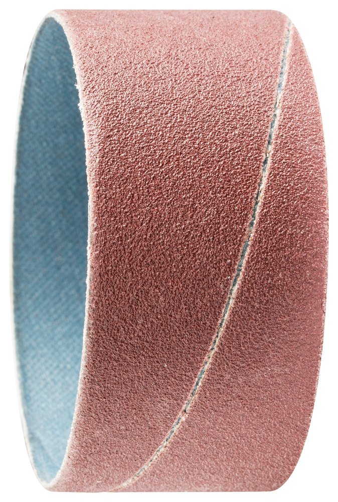 PFERD Cylindrical Type Abrasive Spiral Band, Aluminum Oxide A, 2-3/8" Diameter x 1-1/8" Length, 150 Grit (Pack of 100) - Part 41300