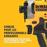 DEWALT 18V XR Brushless Compact Impact Driver, Tool Only, DCF850N-XJ, Battery Powered, Standard, Yellow/Black - 2