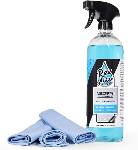 Miniatura 6 de Rev Auto Limpiador de ventanas de coche  Limpia y restaura las ventanas del coche  Incluye toalla de secado de ventanas  Limpiador de vidrio sin