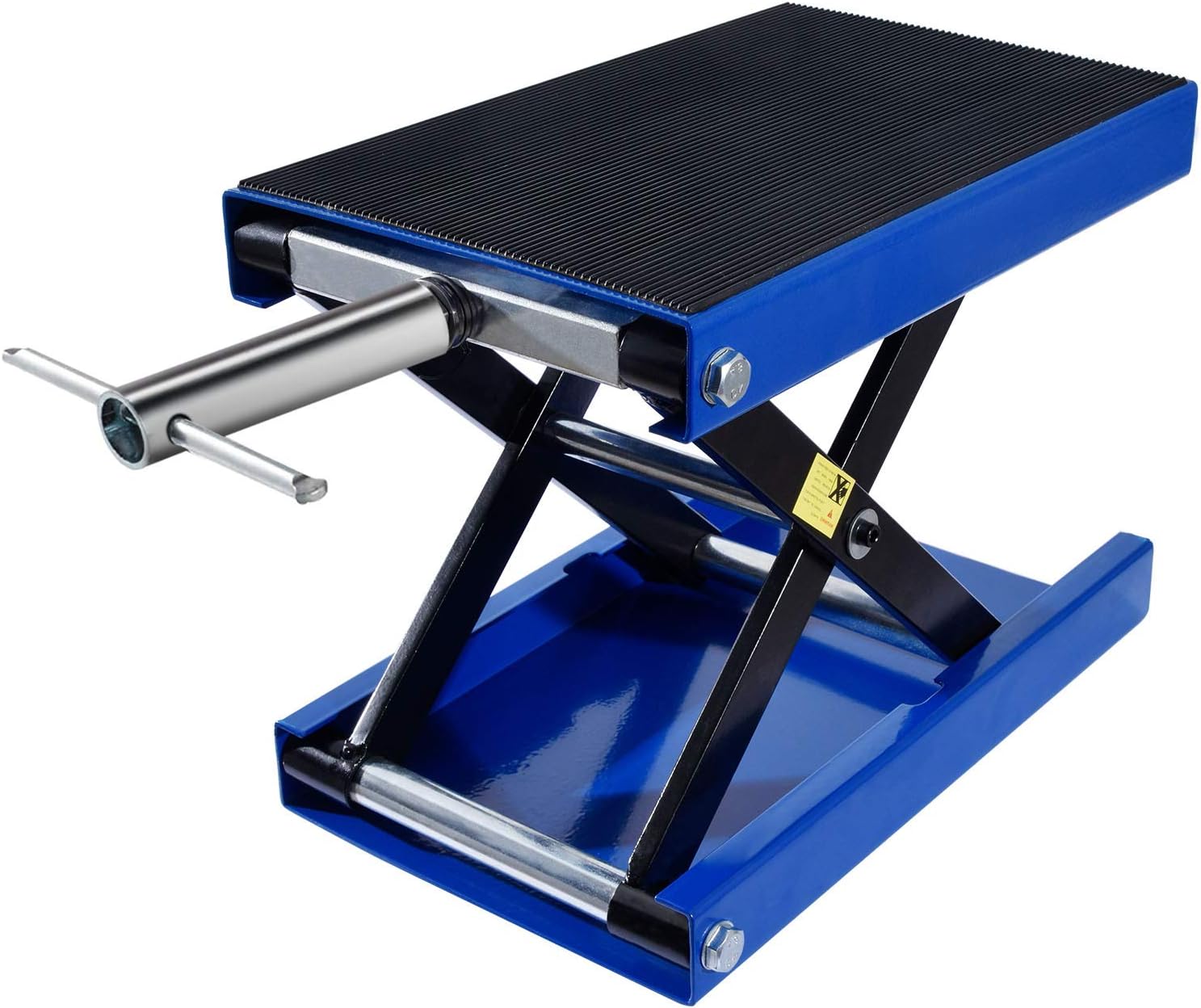 Motorcycle Jack,1100 LB Wide Deck Motorcycle Center Scissor